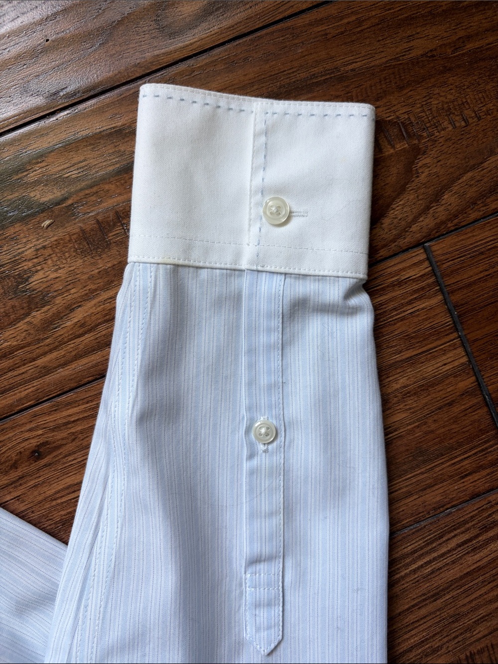 Brooks Brothers Pinstripe Dress Shirt - Picture 3 of 5